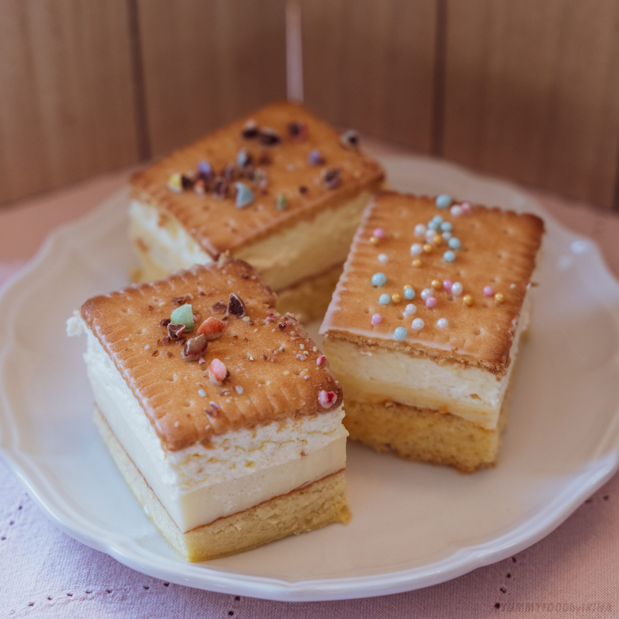 Butterkeks-Kuchen mit Pudding - YUMMYFOODbyirina